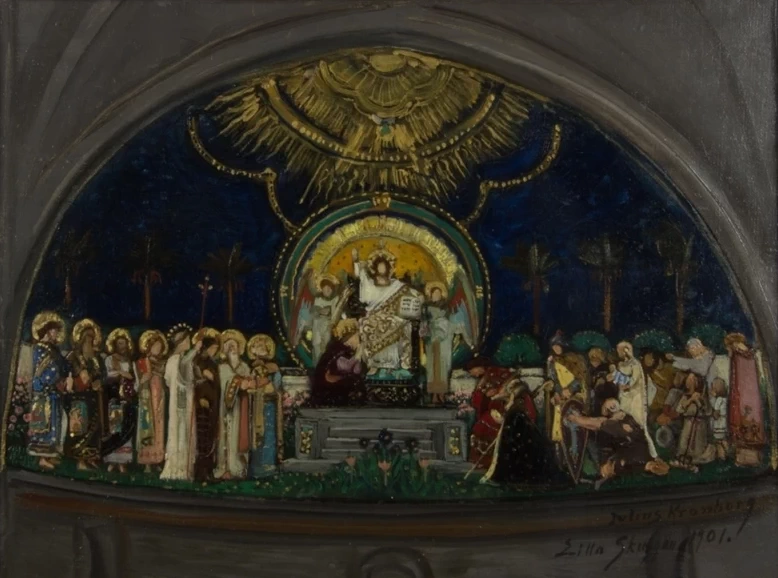 Progetto per l'abside della cattedrale di Lund (1901)